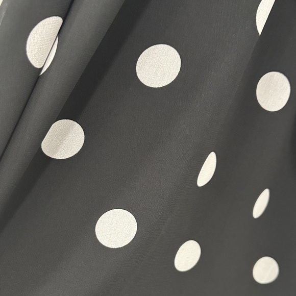 Banana Republic Black Maxi Dress with White Dots - Picture 5 of 5